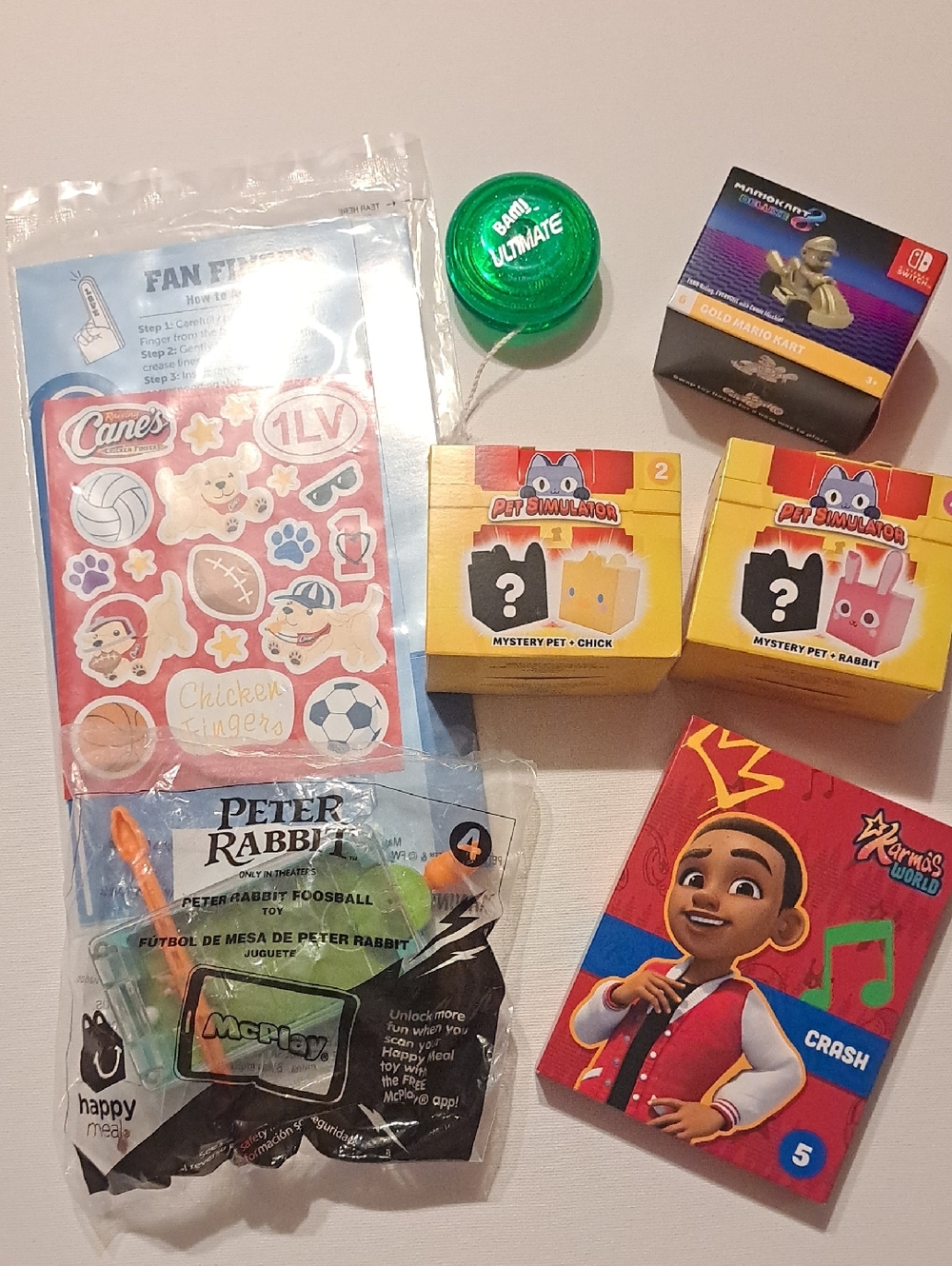 4/$15 🌻 NWT Bundle of 7 Random Fast Food Toys